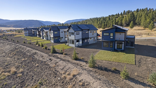 Aerial View 3 Big Sky Mt Townhomes