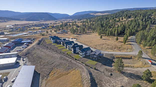 Aerial View 4 Big Sky Mt Townhomes